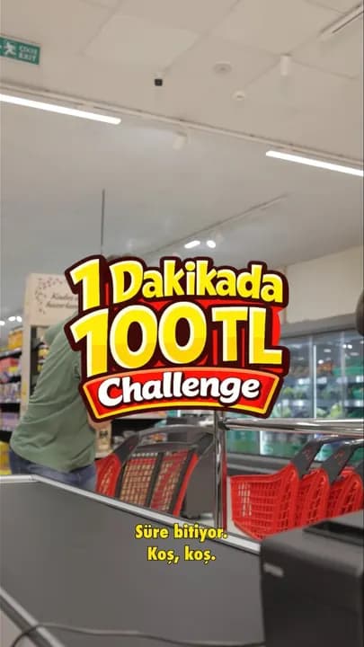 ŞOK 100 TL Challenge: Bölüm 2 — video poster görseli