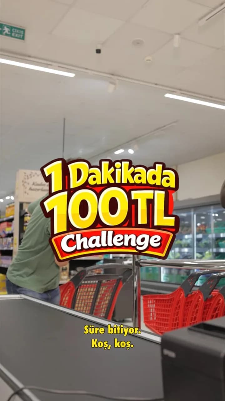 ŞOK 100 TL Challenge: Bölüm 2 — video poster görseli