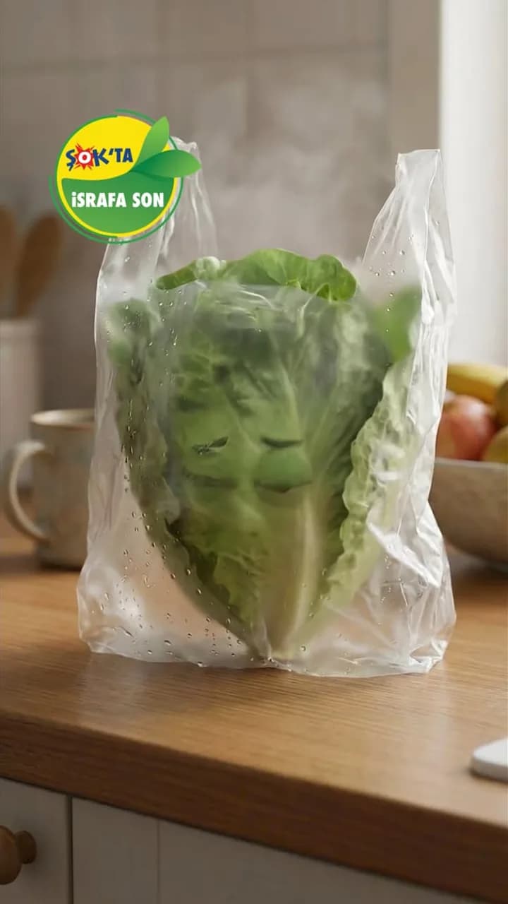 ŞOK Ramadan — No Waste: Lettuce — video poster image