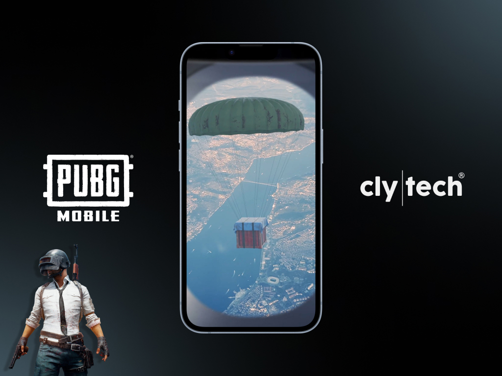 Innovative CGI advertisement created by ClyTech for Pubg Mobile.