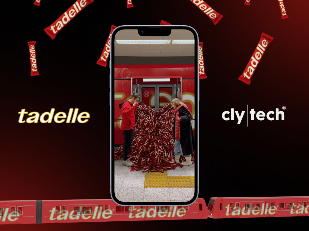 Innovative CGI advertisement created by ClyTech for Tadelle.
